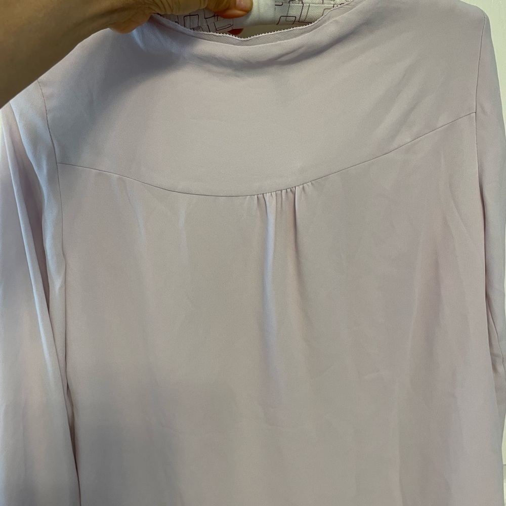 New - Whbm pintucked blouse - Picture 4 of 6